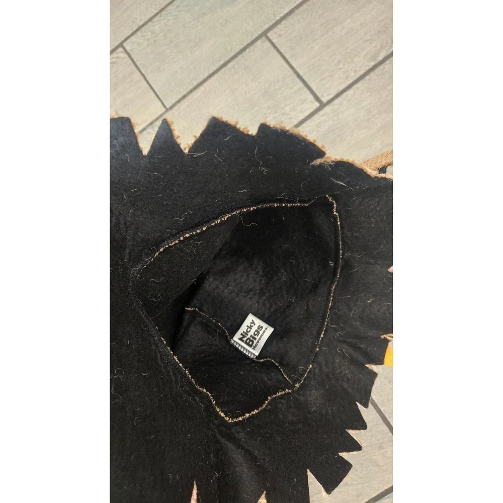 Nicky Bigs Novelties Burlap Scarecrow Witch Hat Sunflower Fall Halloween Costume